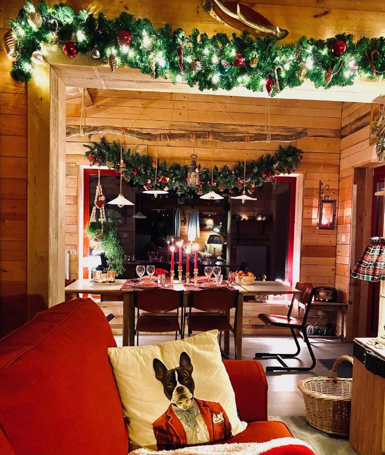 Chalet Du Praillage Spa Eksteriør billede