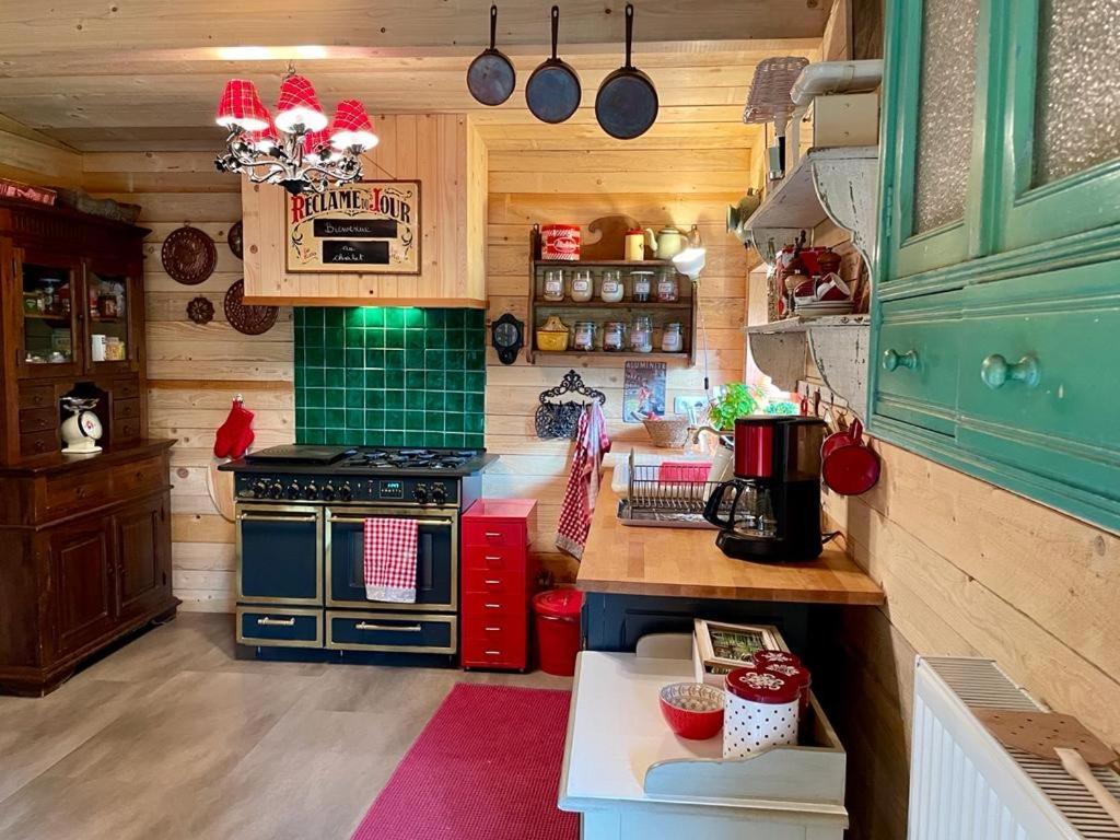 Chalet Du Praillage Spa Eksteriør billede